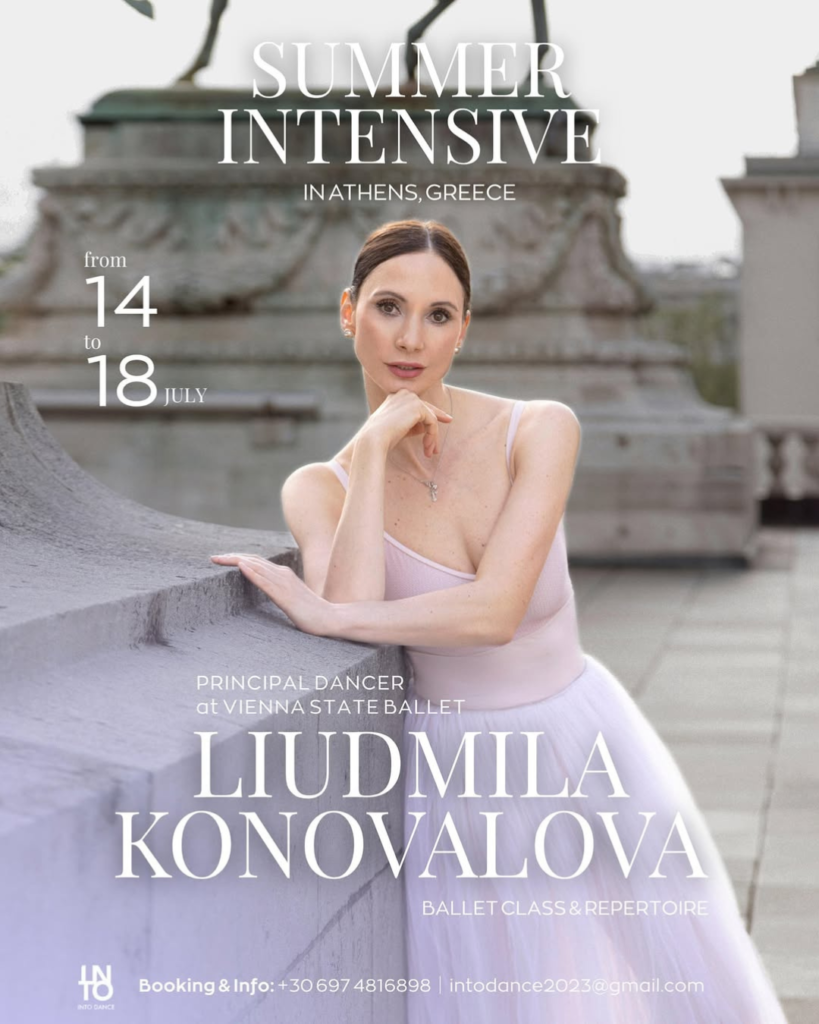 Masterclass with Liudmila Konovalova in Athens, Greece