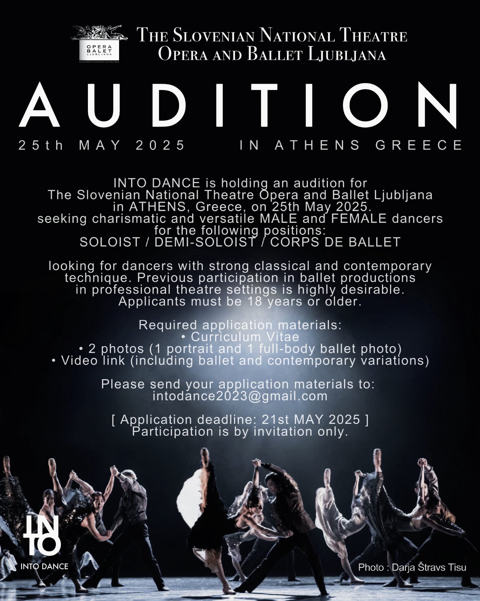 SNG Opera in balet Ljubljana (May 2025)